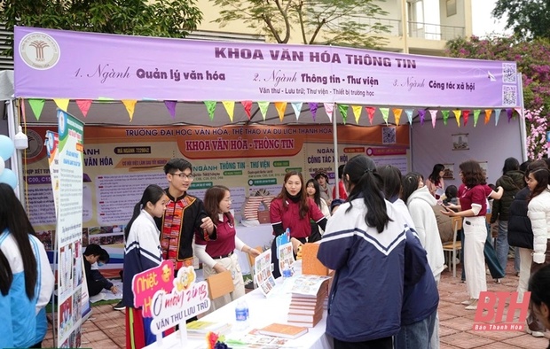 Hơn 1.000 vao m88 tham dự Ngày hội tư vấn tuyển sinh năm 2025 - TUCST