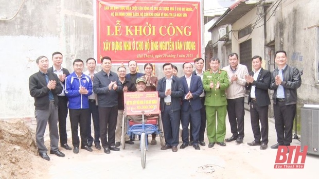 Thị xã Nghi Sơn khởi công m88 cá cược thể thao trực tuyến 3 ngôi nhà theo Chỉ thị số 22-CT/TU