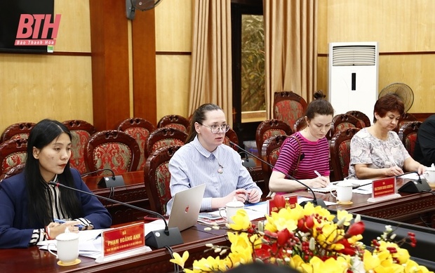 Phó Chủ tịch UBND tỉnh Đầu nhà cái m88 Tùng tiếp và làm việc với Đoàn đại biểu các trường đại học Liên bang Nga