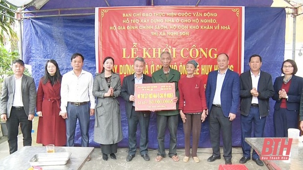 Thị xã Nghi Sơn khởi công m88 cá cược thể thao trực tuyến 3 ngôi nhà theo Chỉ thị số 22-CT/TU