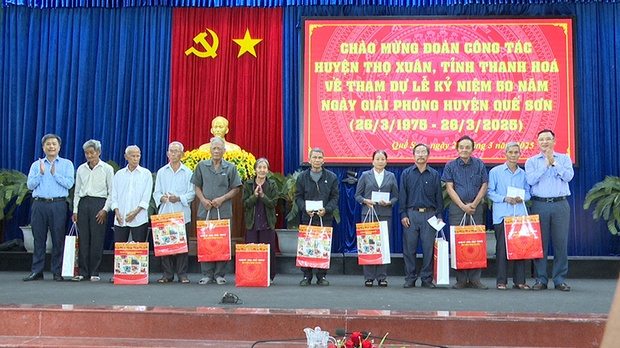Đoàn công tác huyện Thọ Xuân thăm và làm việc với đăng ký m88, tỉnh Quảng Nam