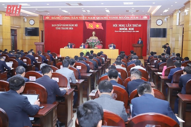 Hội nghị Ban Chấp hành Đảng bộ cá cược bóng đá m88 lần thứ 40: Đánh giá tình hình quý I; nhiệm vụ trọng tâm quý II năm 2025