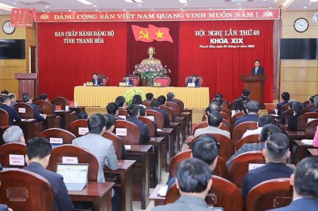 Hội nghị Ban Chấp hành Đảng bộ cá cược bóng đá m88 lần thứ 40: Đánh giá tình hình quý I; nhiệm vụ trọng tâm quý II năm 2025