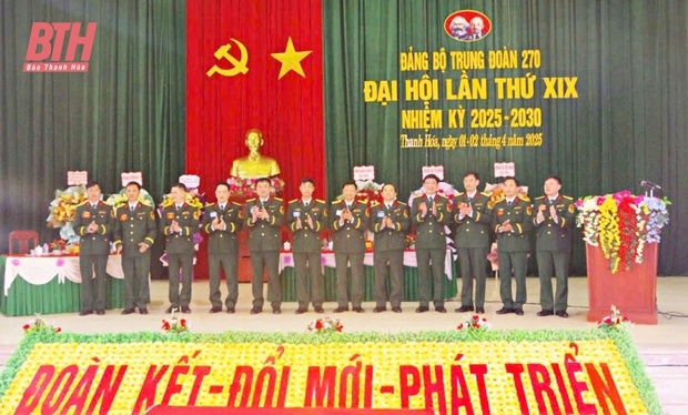 Đại hội đảng bộ Trung đoàn 270 (Sư đoàn 341) lần thứ XIX, link vào m88 mới nhất 