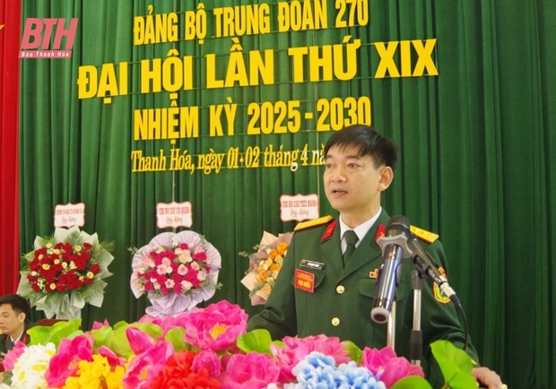 Đại hội đảng bộ Trung đoàn 270 (Sư đoàn 341) lần thứ XIX, link vào m88 mới nhất 