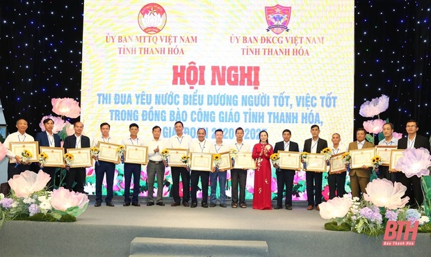 Biểu dương người tốt, việc tốt trong đồng bào Công giáo m88 trang chủ Thanh Hóa giai đoạn 2020-2025