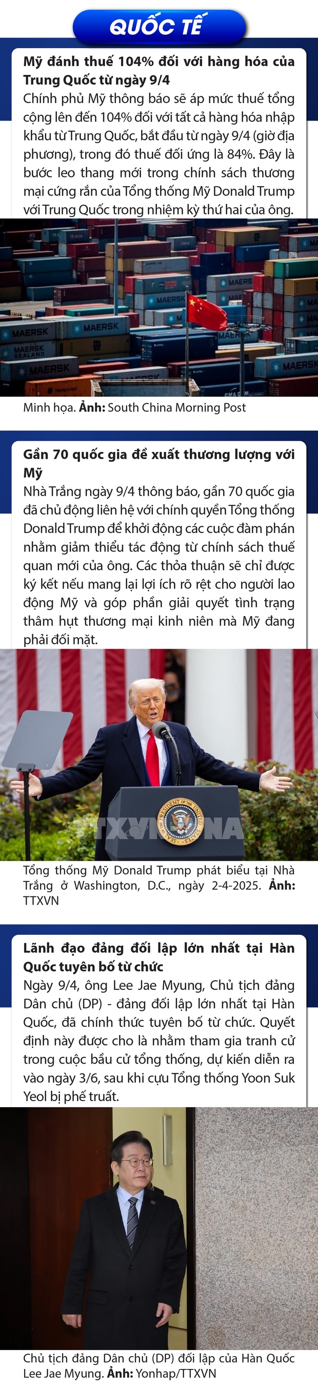 Sự kiện nổi bật trong nước, link đăng nhập m88 tế ngày 9/4/2025