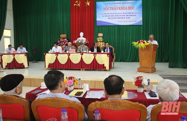 Hội thảo khoa học Bảo tồn phát huy các giá trị lịch sử, văn m88 link mới nhất vùng đất Thủy Chú