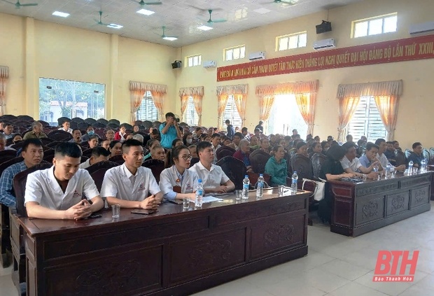 Tư vấn sức khỏe và tầm soát ung thư gan sớm cho 100 hội viên, m88 trang chủ huyện Cẩm Thủy
