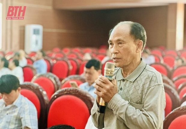 Đại biểu Quốc dang nhap m88 tiếp xúc cử tri Nga Sơn