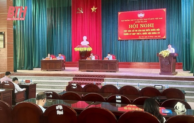 Đại biểu Quốc dang nhap m88 tiếp xúc cử tri Nga Sơn
