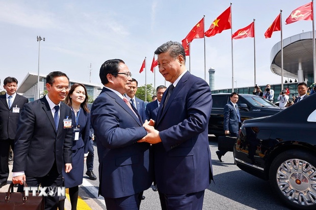 Thủ tướng Phạm Minh Chính ra sân bay tiễn Tổng Bí thư, Chủ tịch cá cược bóng đá m88 Trung Quốc Tập Cận Bình