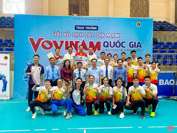 dang nhap m88 xếp thứ 3 toàn đoàn tại Giải Vô địch các đội mạnh Vovinam quốc gia năm 2025