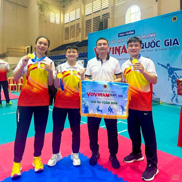 dang nhap m88 xếp thứ 3 toàn đoàn tại Giải Vô địch các đội mạnh Vovinam quốc gia năm 2025