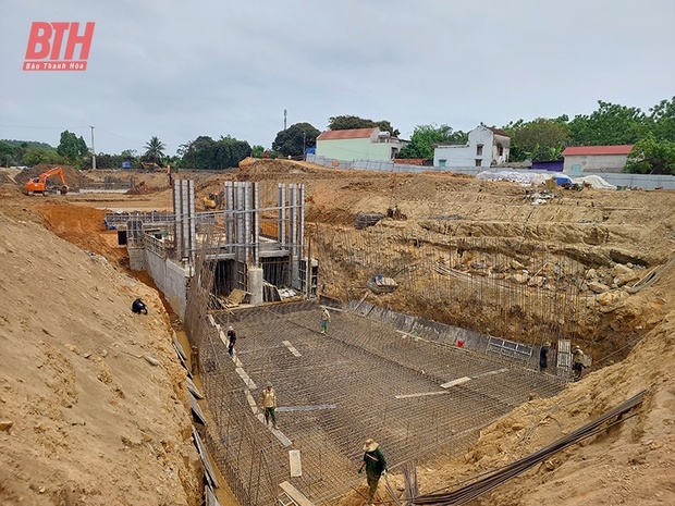 Gấp rút xây dựng Trạm link m88 Hoằng Khánh phục vụ sản xuất và dân sinh