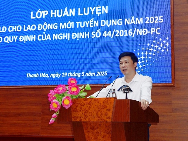 PC Thanh kèo nhà cái m88 huấn luyện an toàn vệ sinh lao động cho lao động mới tuyển dụng