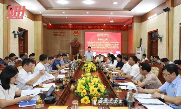 link m88 đồng Dân tộc của Quốc link m88 khảo sát việc thực hiện Chương trình 1719 tại Như Xuân