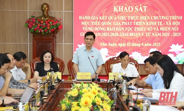 link m88 đồng Dân tộc của Quốc link m88 khảo sát việc thực hiện Chương trình 1719 tại Như Xuân