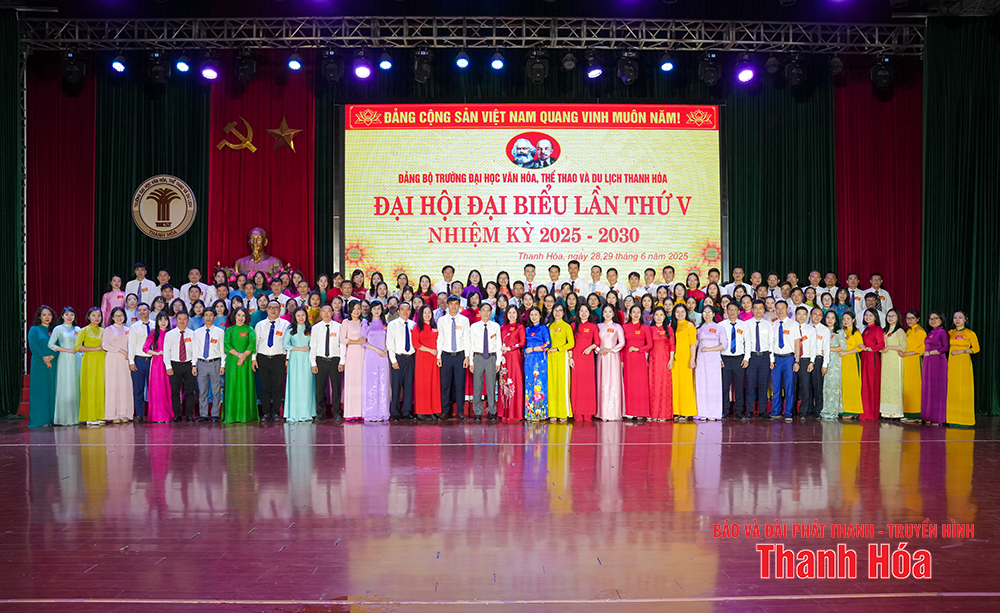 Đại hội đại biểu Đảng bộ Trường Đại học Văn hóa, Thể thao và Du lịch đăng ký m88 lần thứ V, nhiệm kỳ 2025-2030