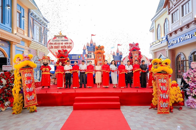 Khai trương VinWonders Vũ Yên - Tâm điểm vui chơi cá cược bóng đá m88 trí và vườn thú lớn nhất miền Bắc