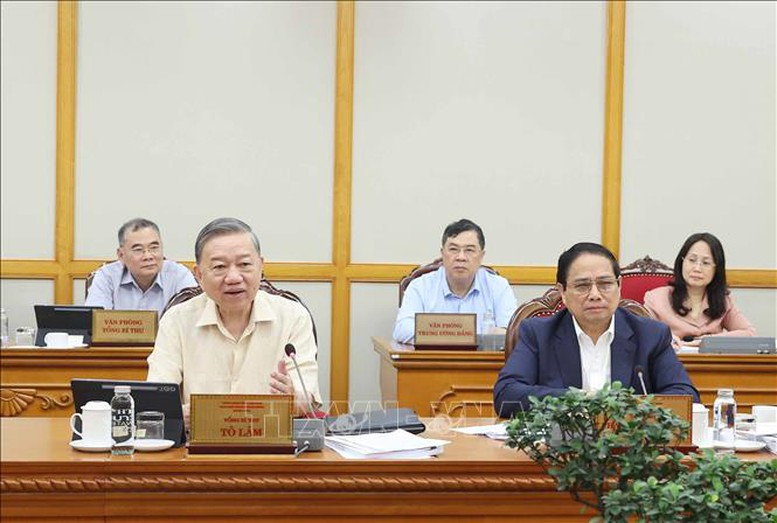 Tổng Bí thư Tô Lâm: Kịp thời tháo gỡ khó khăn, vướng mắc khi vận nhà cái m88 bộ máy mới