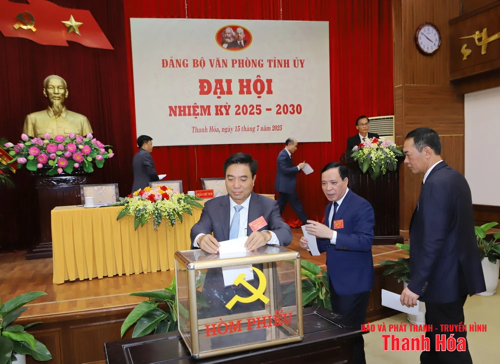 Đảng bộ Văn phòng m88 the thao nhiệm kỳ 2025-2030: Tuyệt đối trung thành, đoàn kết, sáng tạo, tận tụy, chu đáo, giữ vững nguyên tắc
