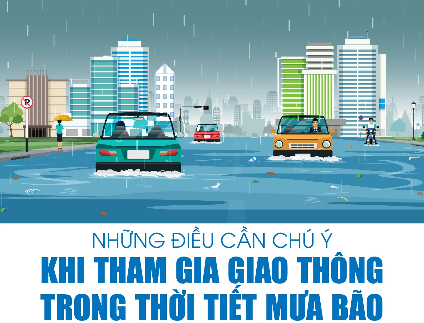 [Infographics] - Những điều cần chú ý khi tham gia giao thông trong thời tiết mưa link đăng nhập m88