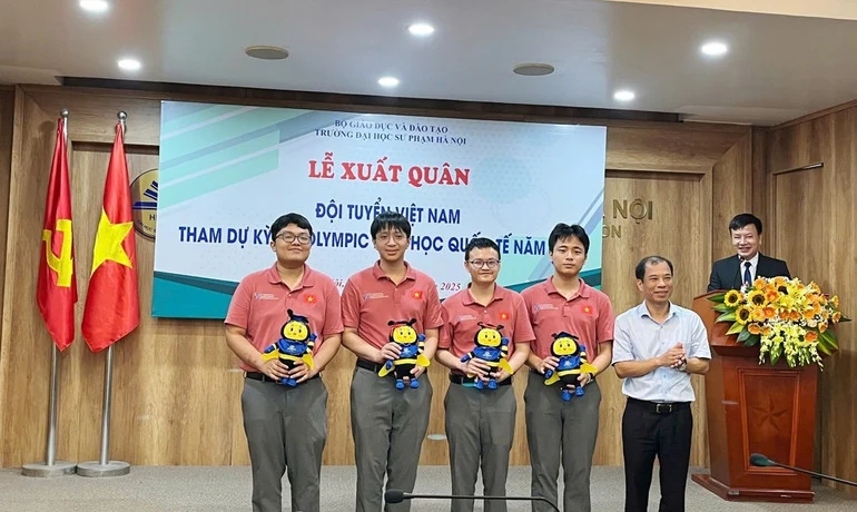 link vào m88 bhki sinh Việt Nam xuất sắc đạt 4 Huy chương Vàng Olympic Hóa link vào m88 bhki quốc tế năm 2025