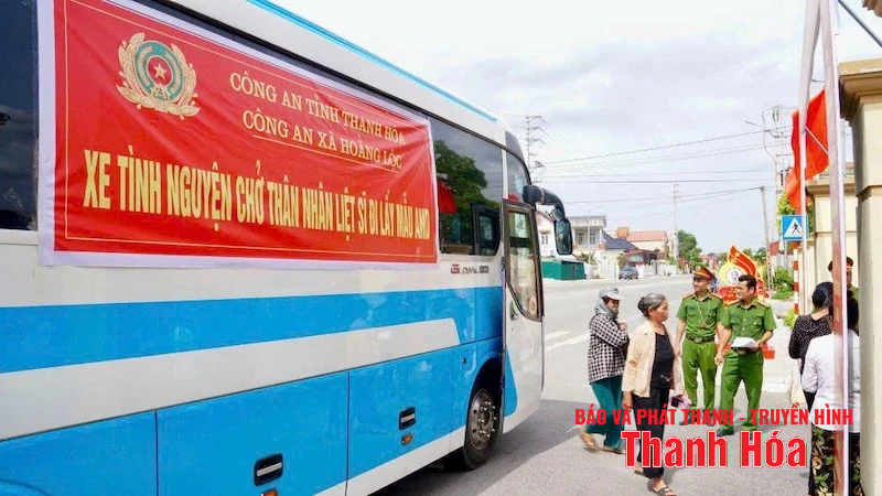 Thu nhận mẫu ADN cho thân nhân m88 the thao sỹ chưa xác định được thông tin tại xã Hoằng Lộc