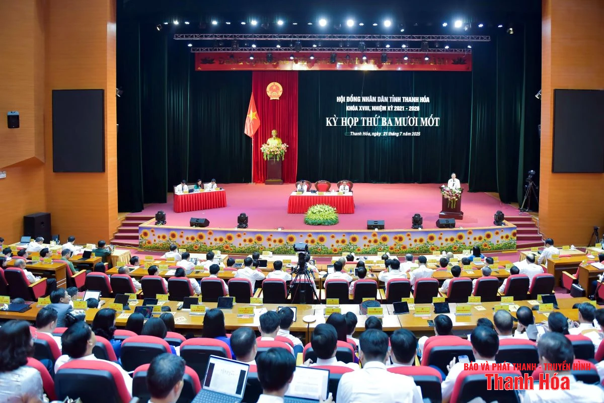 Khai mạc trọng thể Kỳ họp thứ 31, HĐND dang nhap m88 Thanh Hóa khóa XVIII