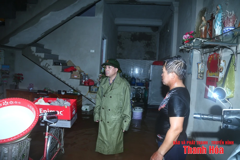 Phó Bí thư Thường trực Tỉnh ủy Lại Thế Nguyên kiểm tra công tác ứng phó với nhà cái m88 3