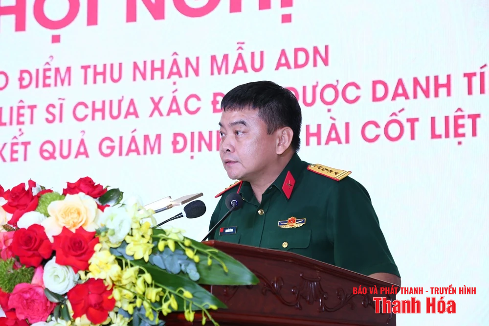 Triển khai cao điểm thu nhận mẫu ADN của thân nhân kèo nhà cái m88 chưa xác định được danh tính