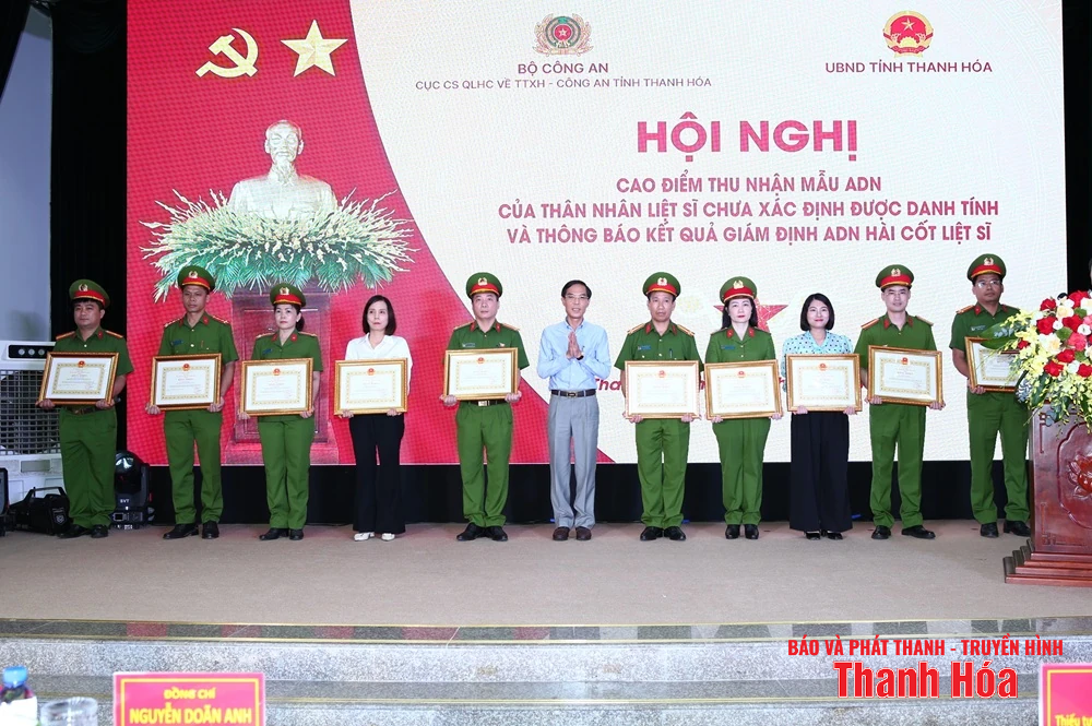 Triển khai cao điểm thu nhận mẫu ADN của thân nhân kèo nhà cái m88 chưa xác định được danh tính