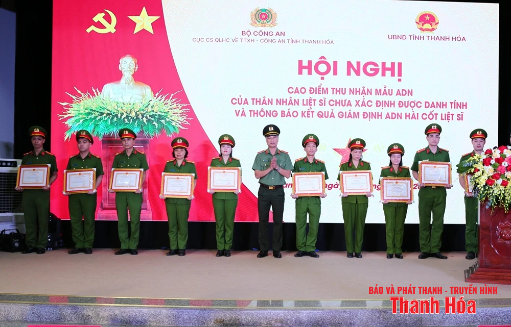 Triển khai cao điểm thu nhận mẫu ADN của thân nhân kèo nhà cái m88 chưa xác định được danh tính