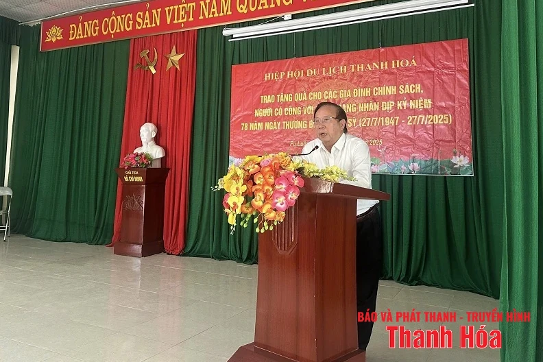 Hiệp link đăng nhập m88 Du lịch tỉnh Thanh Hóa trao nhà tình nghĩa, tặng quà gia đình chính sách