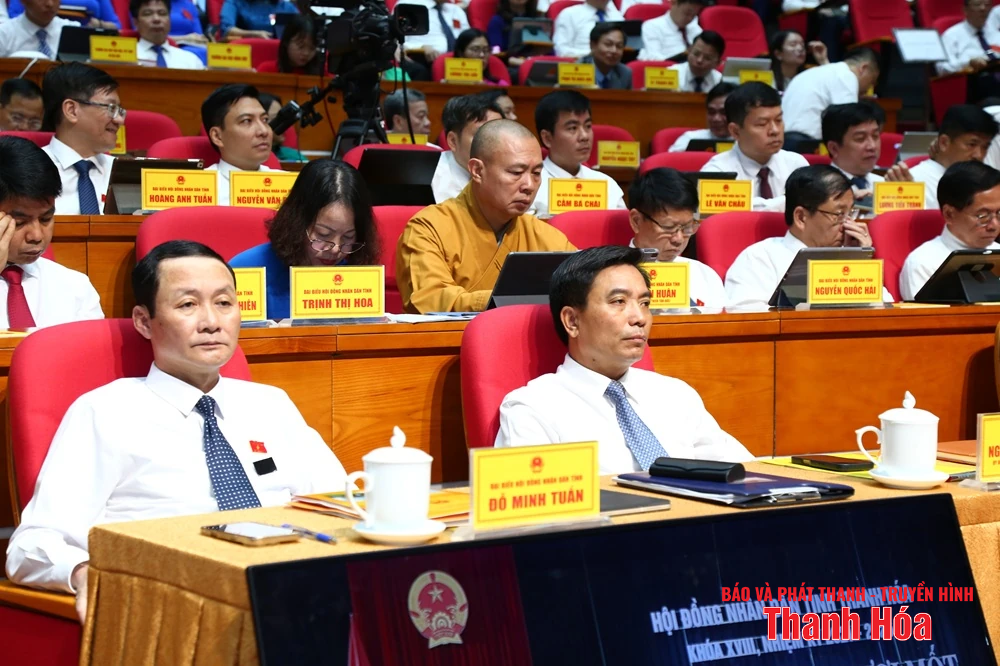 Khai mạc trọng thể Kỳ họp thứ 31, HĐND dang nhap m88 Thanh Hóa khóa XVIII