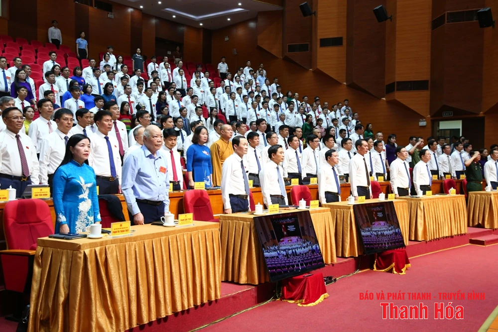 Khai mạc trọng thể Kỳ họp thứ 31, HĐND dang nhap m88 Thanh Hóa khóa XVIII